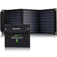 BRESSER Mobiele zonnelader 40 watt met USB- en DC-aansluiting - thumbnail