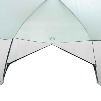 VidaXL Muskietentent grijs 380 x 380 x 225 cm polyester en glasvezel