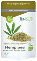 Biotona Hemp raw hulled seeds bio 300 Gram - thumbnail