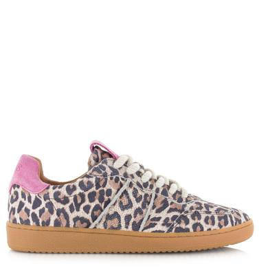 DWRS - POONA panterprint sneakers dames Suede Dames