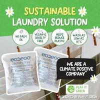 Ecoegg Navulling wasbal - fresh linen - 50 wasjes - thumbnail
