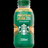 Starbucks Caramel Hazelnut Flavour Protein Drink with Coffee 330 ml bij Jumbo - thumbnail