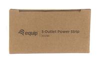 Equip 333280 3-outlet power strip, 1.1 m, 3 ac outlet(s) type f, black, ce, 220 - 240 v - thumbnail