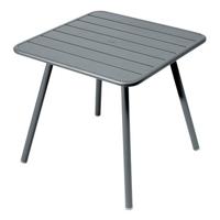 Fermob Luxembourg tuintafel vierpoot 80x80 cm Storm Grey - thumbnail