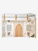 Een Ridderbed voor een halfhoogslaper uit de Everest-lijn. wit, bedrukt - thumbnail