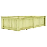 Plantenbak verhoogd 196x100x50 cm geïmpregneerd grenenhout - thumbnail
