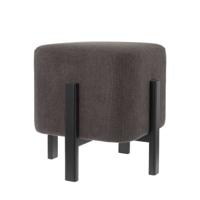 Poef Jack zwart 48cm - thumbnail