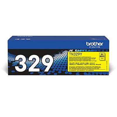 Brother TN-329Y tonercartridge 1 stuk(s) Origineel Geel Brother TN-329Y tonercartridge 1 stuk(s) Origineel Geel