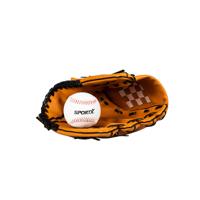 SportX honkbal handschoen met bal - thumbnail