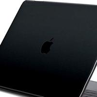 Lunso MacBook Pro 13 inch M1/M2 (2020-2022) cover hoes - case - Glanzend Zwart - thumbnail