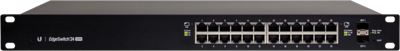Ubiquiti ES-24-250W commutateur réseau Géré L2/L3 Gigabit Ethernet (10/100/1000) Connexion Ethernet, supportant l'ali