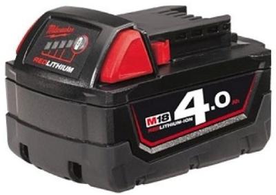 Milwaukee m18 b4 accu (18 v / 4.0 ah li-ion) - 4932430063