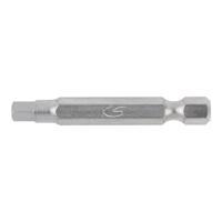 KS Tools 911.2809 Inbus-bit Speciaal staal Vernikkeld E 6.3 1 stuk(s) - thumbnail