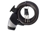 OXC KeyCoil12 Kabelslot 12x1500mm - Zwart - thumbnail