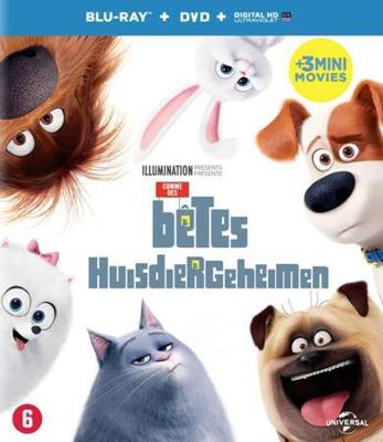 The Secret Life of Pets/Huisdiergeheimen (Bluray + DVD)