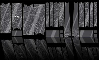 Unleazhed Unscratch - Frame protection film Gravelbike BPG01 Topolines white