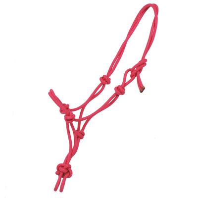 Pagony Basic touwhalster fuchsia maat:pony