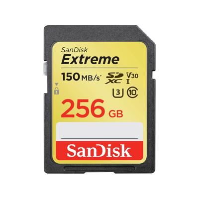 Sandisk 256GB 150MB/s Extreme UHS-I SDXC Geheugenkaart SDSDXV5-256G