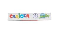 Carioca viltstift Jumbo Superwashable 6 stiften in een kartonnen etui - thumbnail