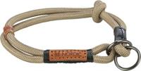 TRIXIE BE NORDIC HALSBAND HOND HALF-SLIP ZAND / ZWART 30X0,6 CM - thumbnail