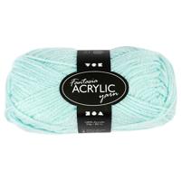 Creativ Company Acrylgaren, mintgroen, 50gr, 80m - thumbnail