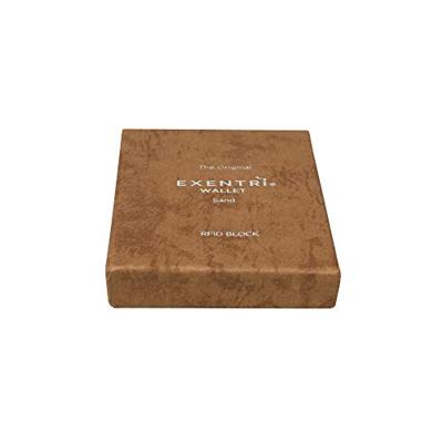 Exentri leren portemonnee cognac