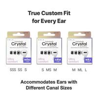 AZLA SednaEarfit Crystal voor AirPods Pro 3 paar (L SET) - thumbnail