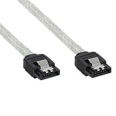 InLine 27305R SATA-kabel 0,5 m Transparant