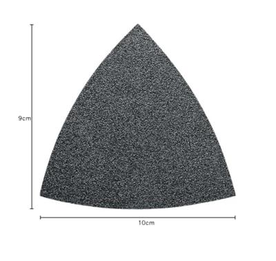 Fein 63717122016 Deltaschuurpapier Ongeperforeerd Korrelgrootte (num) 120 Hoekmaat 80 mm 50 stuk(s) - thumbnail