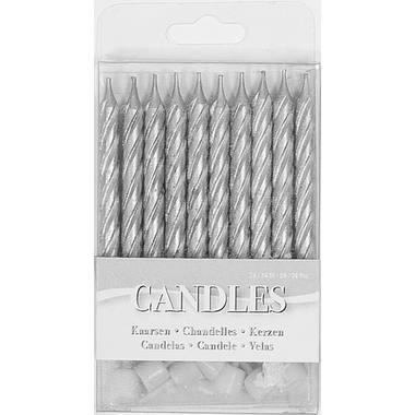 Folat BV Zilveren kaarsjes, 16st.