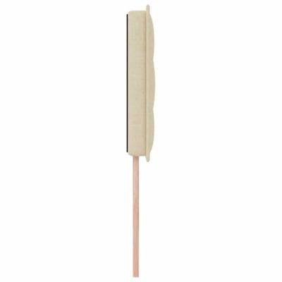 LED Hoofdbord met LED-striplichten Crème 80 cm Polyester