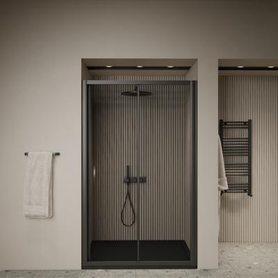 Schuifdeur BWS Arema 140x190 cm Profiel Zwart Boss & Wessing