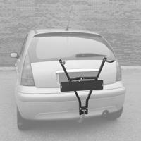 Carpoint fietsendrager met trekhaak en kentekenplaathouder 30 kg - thumbnail