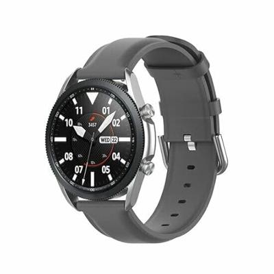 Garmin Venu 2 & 3 - Classic leren bandje - Grijs Garmin Venu 2 & 3 - Classic leren bandje - Grijs