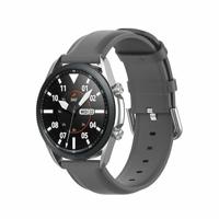 Garmin Venu 2 & 3 - Classic leren bandje - Grijs - thumbnail