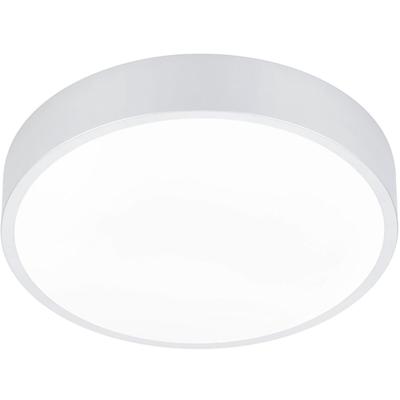 LED Plafondlamp 28W - Dimbaar & Kleur Aanpasbaar - Mat Wit Aluminium