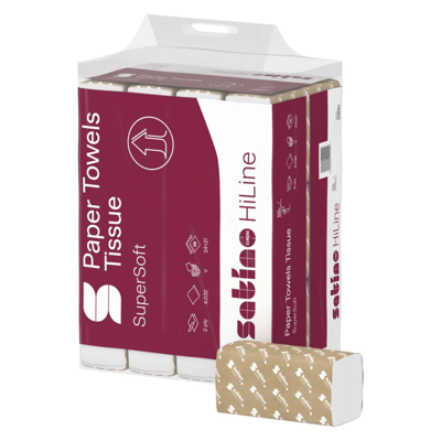 Satino prestige 2-laags handdoekje 24x21cm (4032 stuks)
