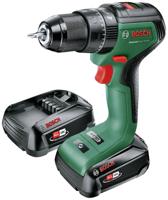 Bosch Home and Garden UniversalImpact 18V-60 06039D7102 Accu-schroefboormachine, Accu-schroefmachine 18 V 2.0 Ah Li-ion Incl. 2 accus, Incl. lader - thumbnail