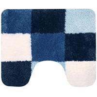 Dutch House Brest toiletmat 60x50cm blauw - thumbnail