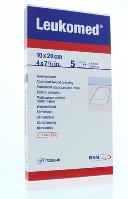 Leukomed Wondverband 10.0 x 20cm steriel 5 Stuks Leukomed Wondverband 10.0 x 20cm steriel 5 Stuks