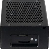 Joy-it RB-AlucaseP5-01B SBC-behuizing Raspberry Pi® Aluminium Zwart - thumbnail