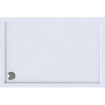Wisa Maia Douchebak 100x80x5cm 90mm rechthoek Acryl Wit 5070403501