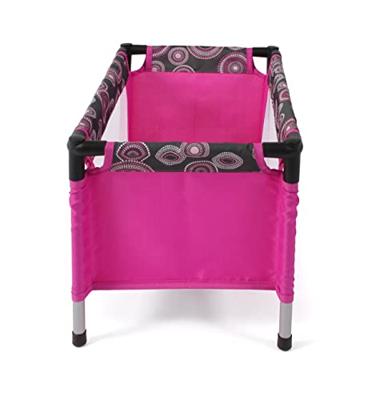 Poppen Reisbedje - Hot Pink Pearls