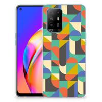 OPPO A94 5G | Reno5 Z | TPU bumper | Funky Retro - thumbnail
