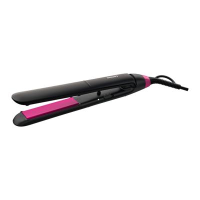 Philips Essential BHS375/00 haarstyler Straightening stijlborstel Warm Zwart, Roze 1,8 m