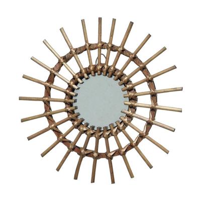 Wandspiegel Decoris Ø 40 cm Natuurlijk