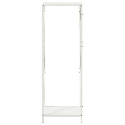 Brandhoutrek 34x25x100 cm koudgewalst staal wit Brandhoutrek 34x25x100 cm koudgewalst staal wit