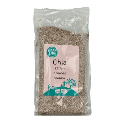 TerraSana RAW Chia zaad wit bio 300 Gram TerraSana RAW Chia zaad wit bio 300 Gram