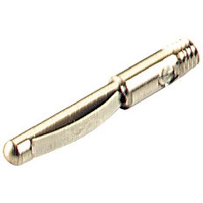 SKS Hirschmann VST 100 Banaanstekker Stekker, inbouw verticaal Stift-Ø: 4 mm Vernikkeld 1 stuk(s)