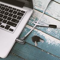 LogiLink Laptopslot Sleutelslot Incl. 2 sleutels 15 mm NBS009 - thumbnail